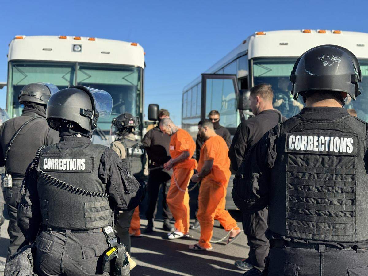 The Idaho Department of Correction transferred dozens of incarcerated men to a private prison facility in Arizona to address ongoing overcrowding at Idaho prisons.