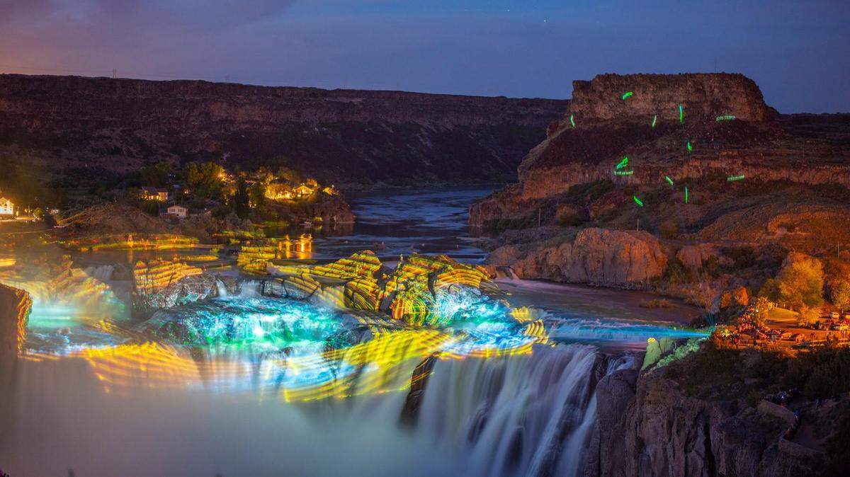The annual Lights and Lasers at Shoshone Falls runs Wednesday through Saturday from 7-11 p.m. Though tickets are sold out for Friday and Saturday, there is still space for Wednesday and Thursday. General admission tickets for those 12-and-older are just $12; children 12-and-under are just $6. Children 5-and-under get into the show free.
