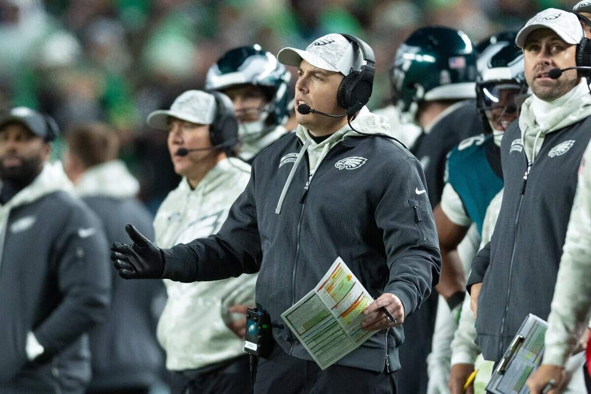 After one season as Philadelphia Eagles offensive coordinator, Kellen Moore was hired to be head coach in New Orleans.