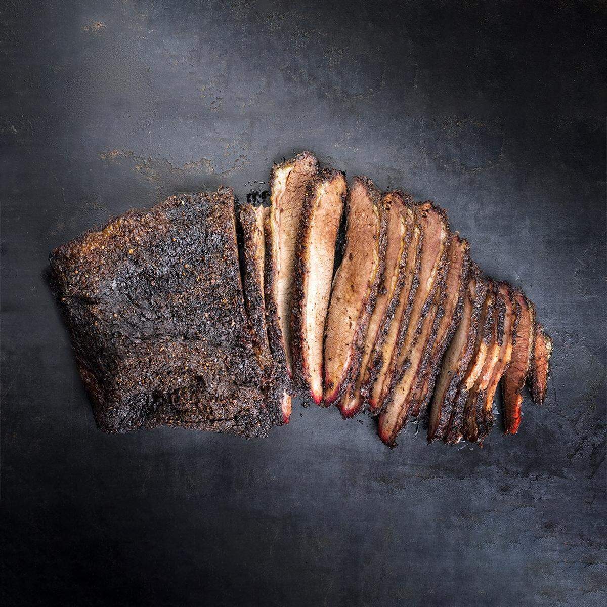 Slow-smoked, Certified Angus Beef brisket is a specialty.