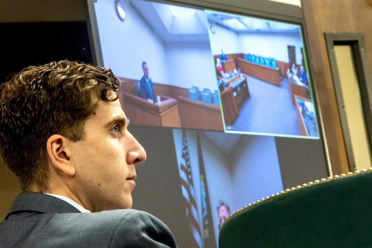 Bryan Kohberger is charged with four counts of first-degree murder in the Moscow student homicides case. Prosecutors intend to seek the death penalty if he is convicted by a jury.