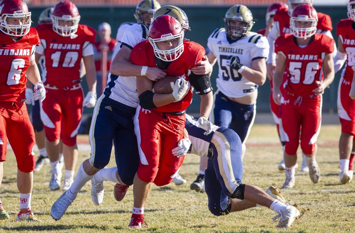 Homedale junior running back Hayden Kincheloe leads a rebuilt offense as the Trojans try to return to the state finals for the third straight year.