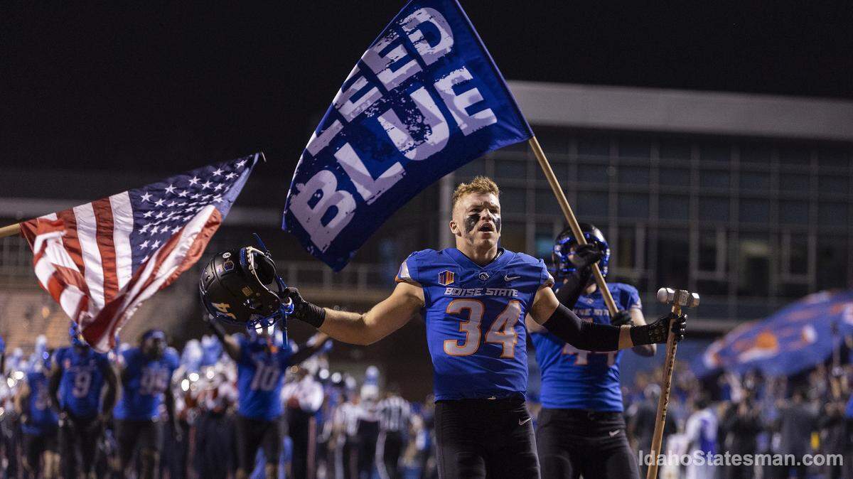 Boise State safety Alexander Teubner started the Frisco Bowl in place of an injured JL Skinner and led the team with 12 tackles.
