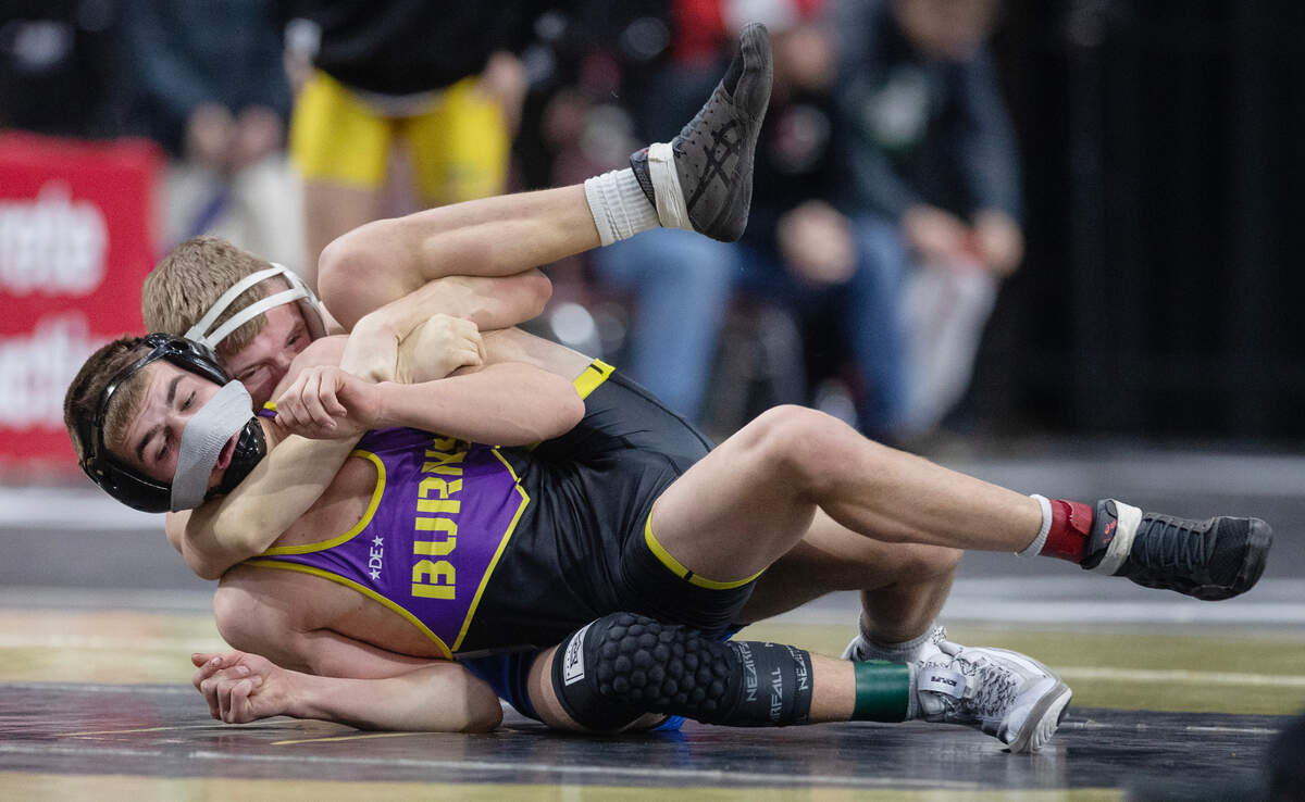 Caldwell’s Draven Johns, top, enters the season looking for his first state championship.
