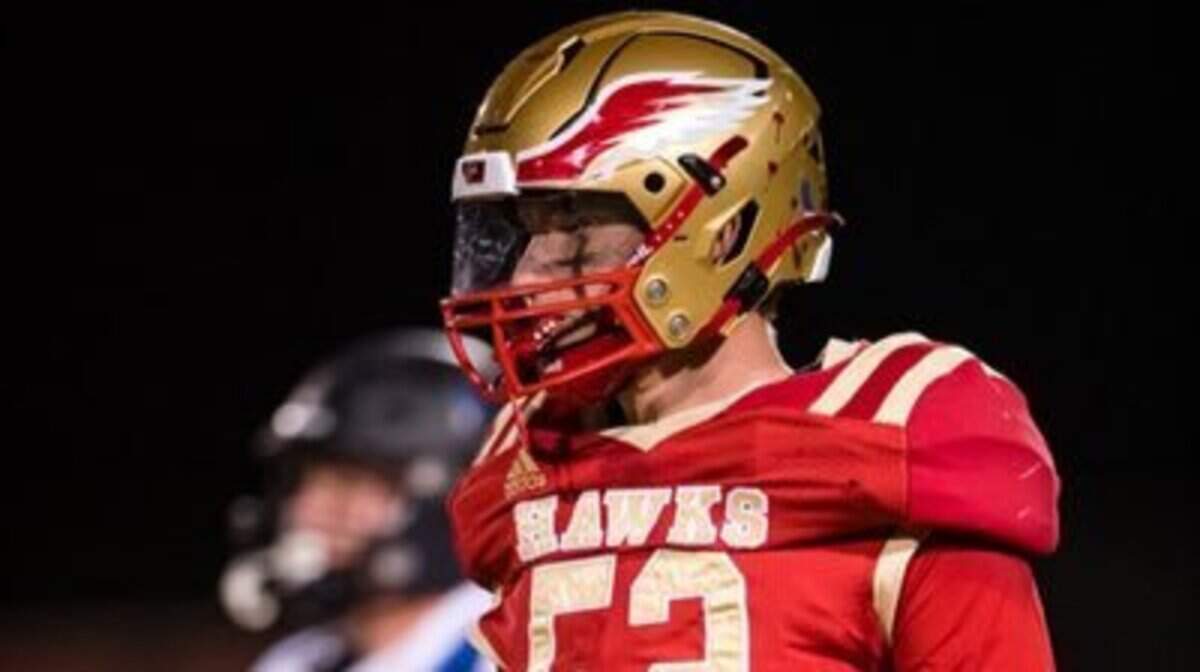 Centennial High School defensive lineman Connor Warkentin committed to Boise State on Monday.