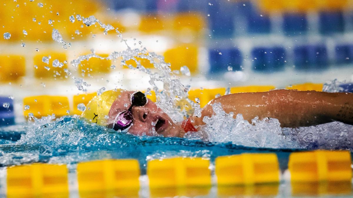 Bishop Kelly senior Gabriella Stanton won the 4A girls 200-yard freestyle at the state meet Saturday at the West YMCA in Boise.