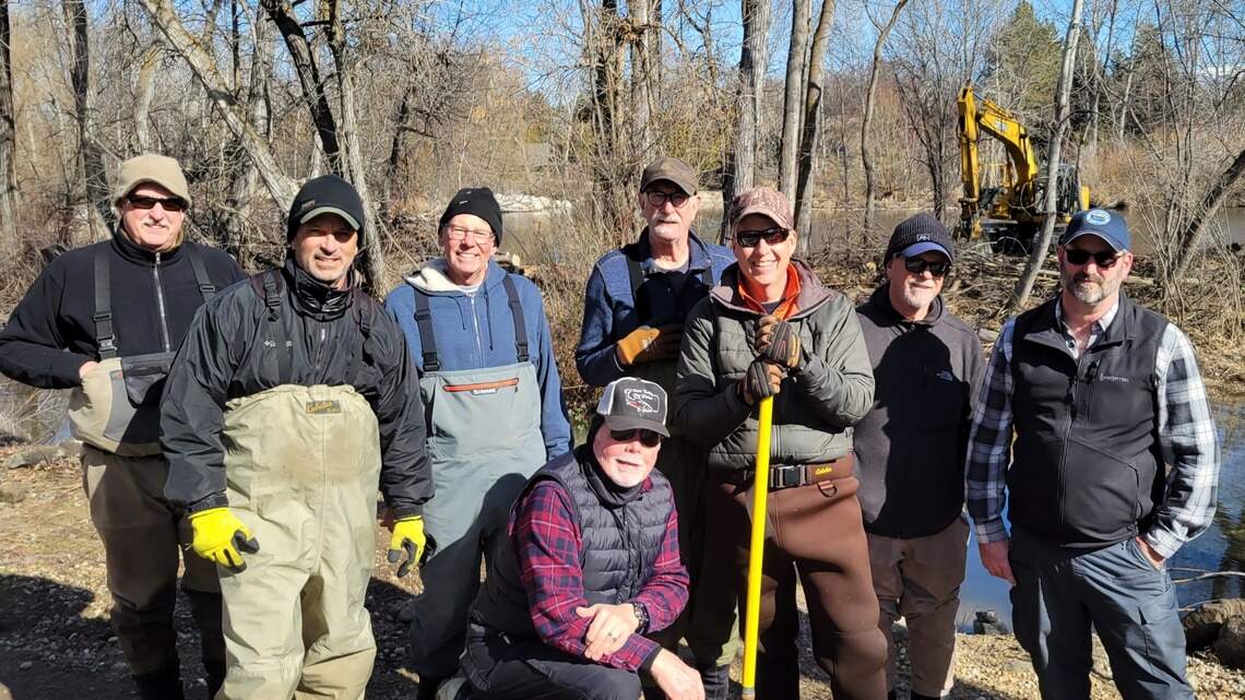 Local fishing group boosts Boise River trout habitat, creating new spawning channels
