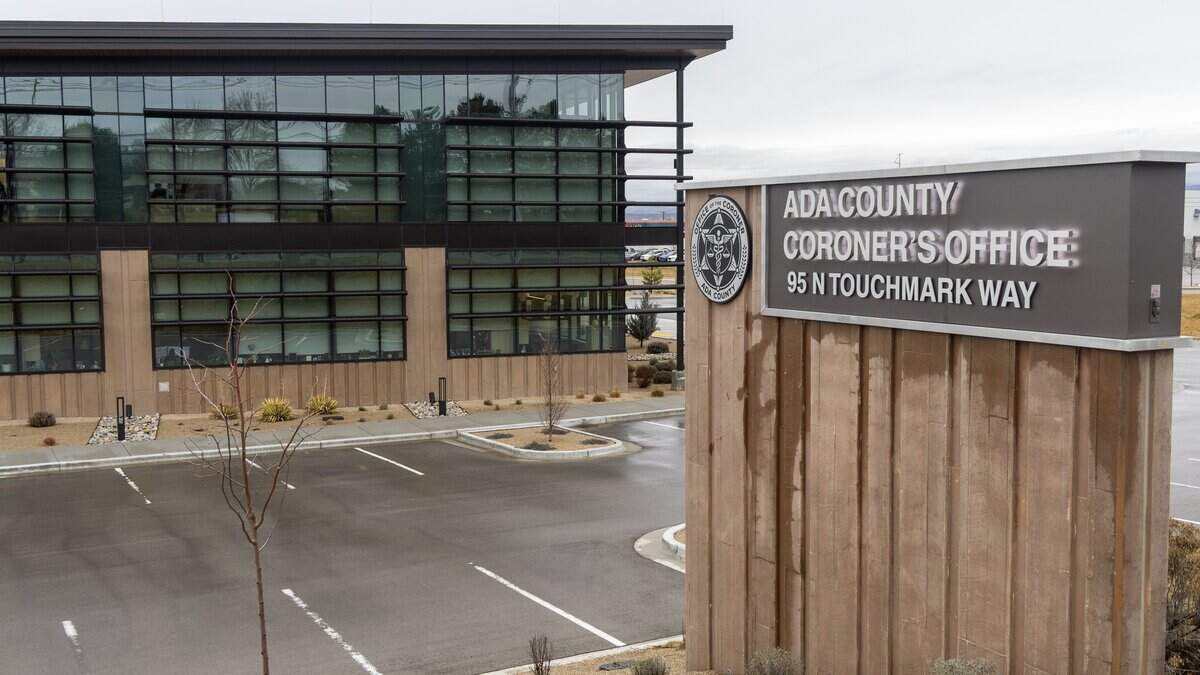 The Ada County Coroner's office is located at 95 N. Touchmark Way in Meridian.