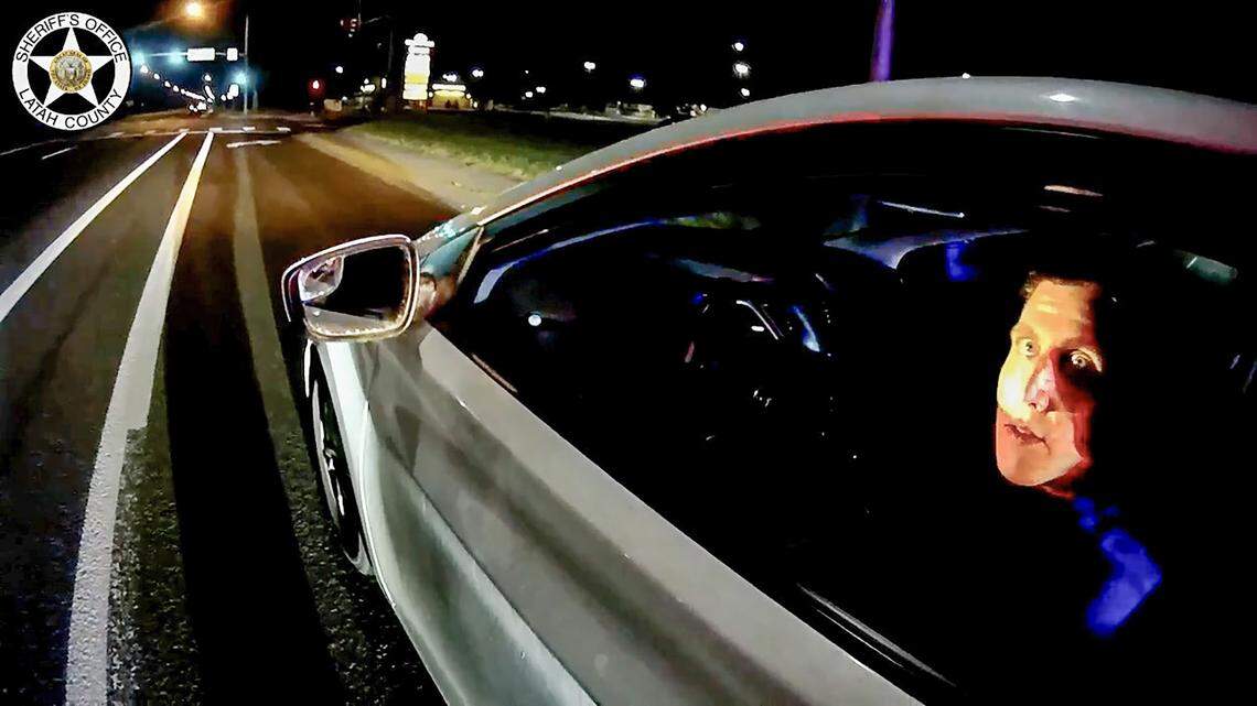 Bryan Kohberger, driving his 2015 white Hyundai Elantra, received a safety restraint ticket from a Latah County Sheriff's deputy in August 2022 in Moscow.