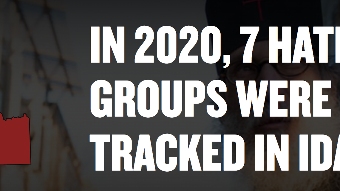 Over 50 hate crimes were reported in Idaho in 2020.