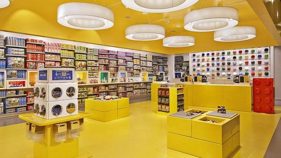 The Lego Group will sell its popular brick building toys at the Village at Meridian.