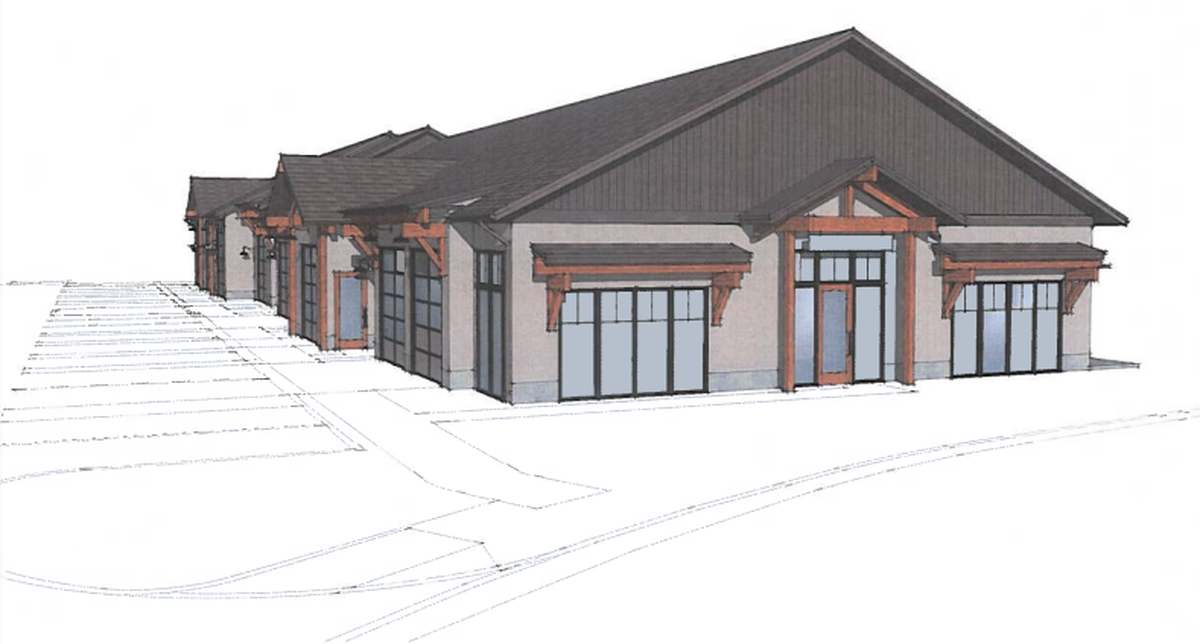 Mark Butler is applying to construct two commercial buildings in Eagle’s Old Town.