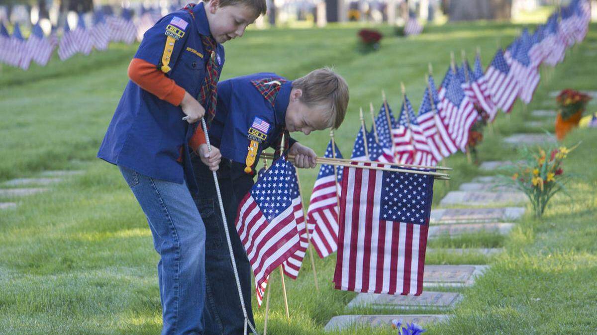 morris hill, cemetery, vfw, boy scouts, veterans