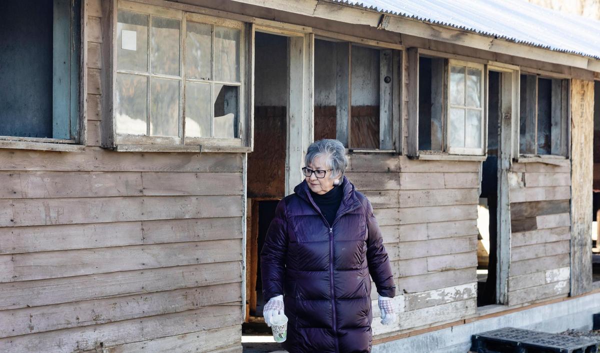 Liz Lerma dijo que se negó a trabajar en el campo. En cambio, cuando su familia vivía en el campo de trabajo, ella se ocupaba de la casa.