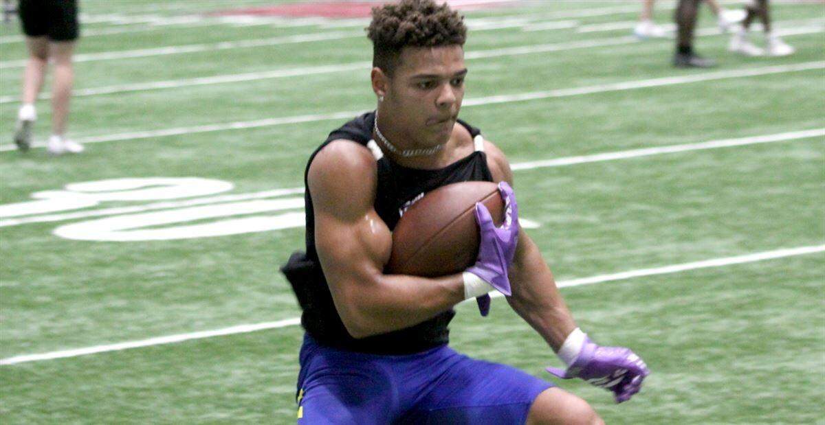 Lake Stevens High running back Jayden Limar was one of the first players new Boise State running backs coach Keith Bhonapha offered a scholarship to after he joined the Broncos’ staff in January.