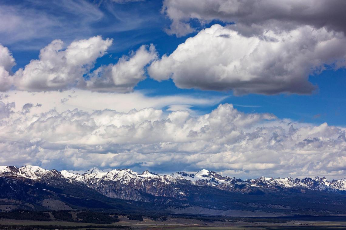 The Bethine and Frank Church Overlook, on Idaho on Highway 75 north of Ketchum, provides a view into the Sawtooth National Recreation Area.