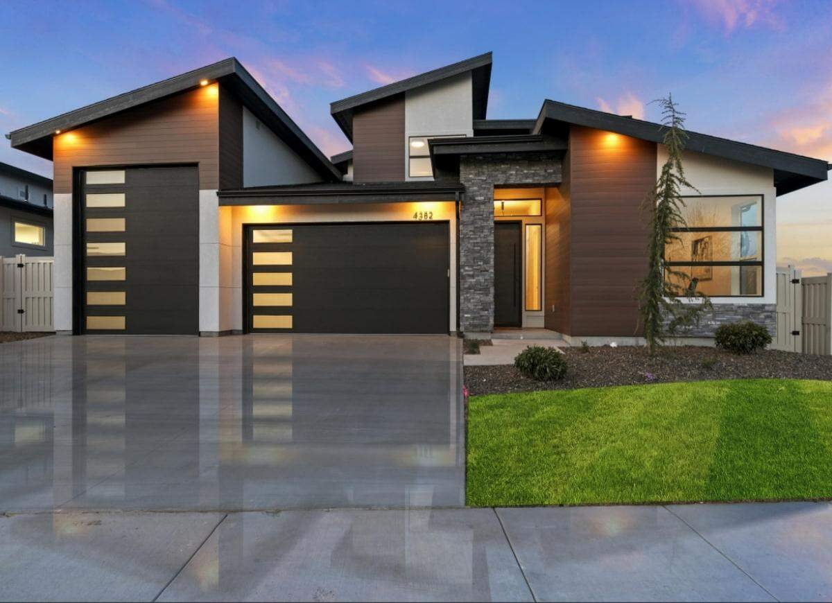 One of 15 single family homes that would be part of the Slatestone Subdivision on Stoddard Road.