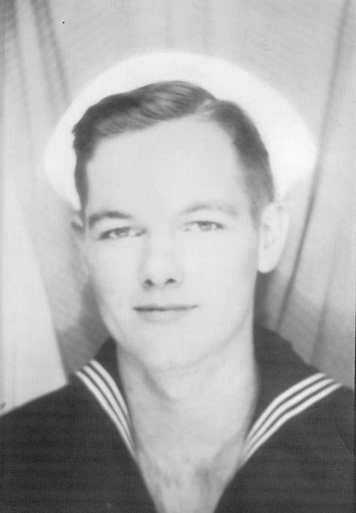 Navy Fireman 2nd Class Carl M. Bradley, 19, of Shelley, Idaho, was on board the battleship USS Oklahoma at Pearl Harbor, on Dec. 7, 1941, when his ship was attacked by Japanese aircraft.