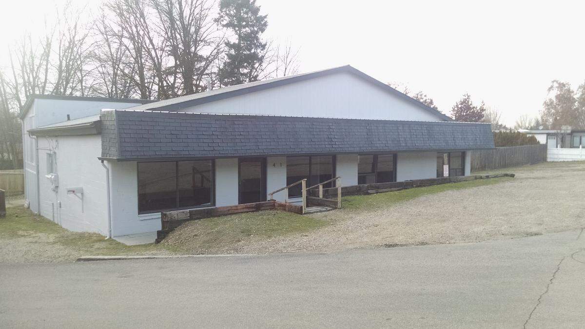 This cinderblock building at 4001 W. Hill Road was the longtime home of upholstery businesses.