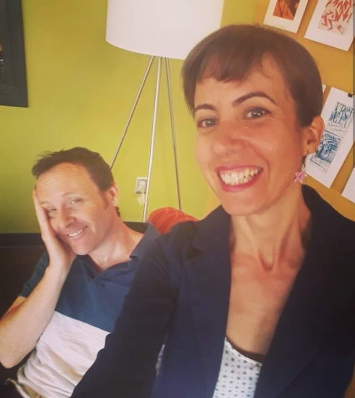 Dylan Haas and Emma Arnold are co-directors of Comedyfort. They also founded and co-direct 208 Comedy Fest.