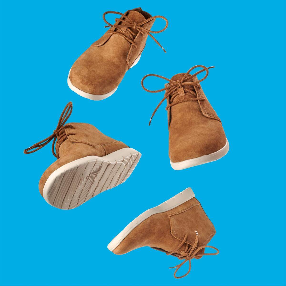 The Original Stretchlace looks like any other shoelace, but allows wearers to slip their shoes on and off without retying the laces.