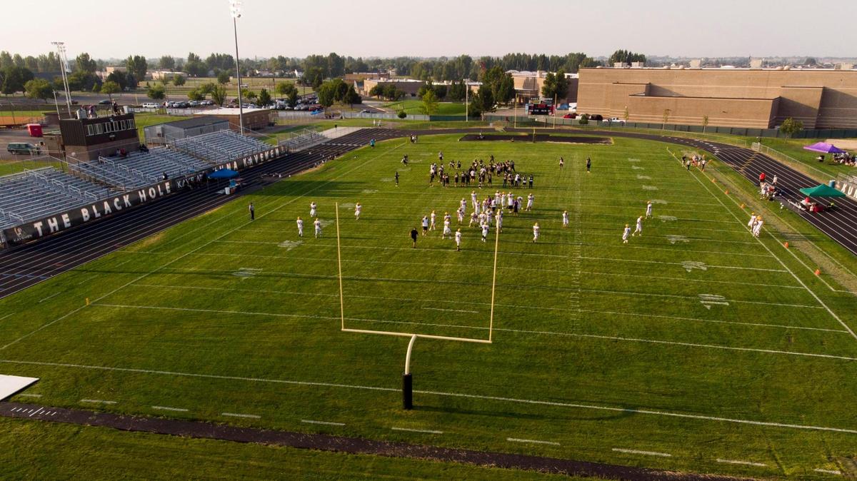 The stands remained empty as Kuna and Lewiston opened the season Friday in Kuna. It was the only game played without fans to slow the spread of COVID-19.