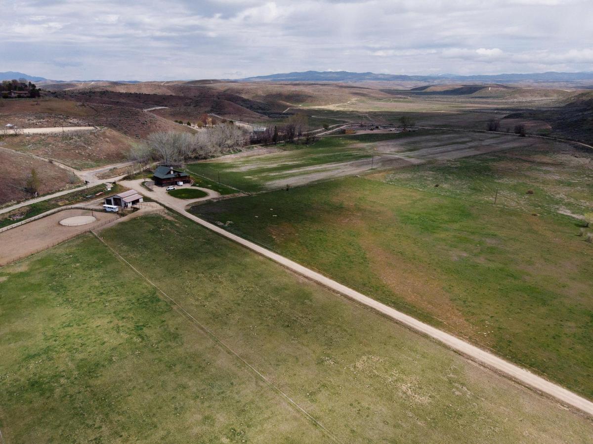 Land to the northeast of the intersection of State Highway 16 and Equest Lane is pictured on April 27, 2022.