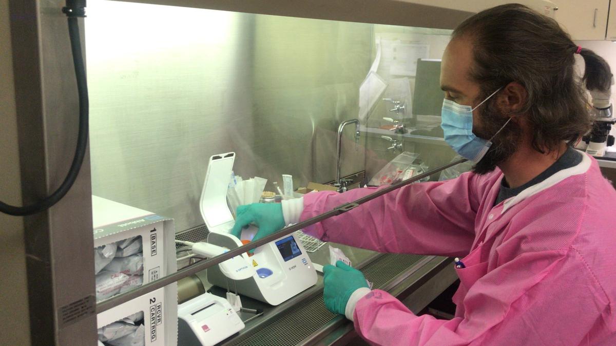 St. Luke’s Boise COVID-19 lab testing