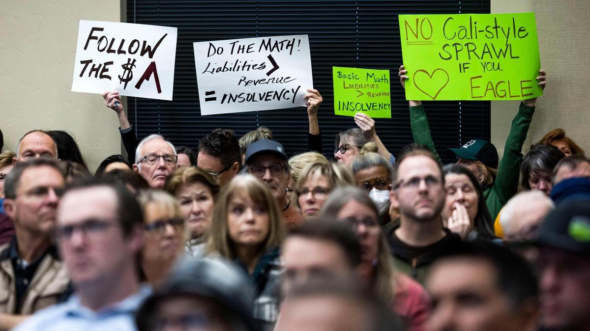 Many Eagle residents opposed the annexation of Avimor during City Council meetings in March. Now the issue is back on the council agenda.