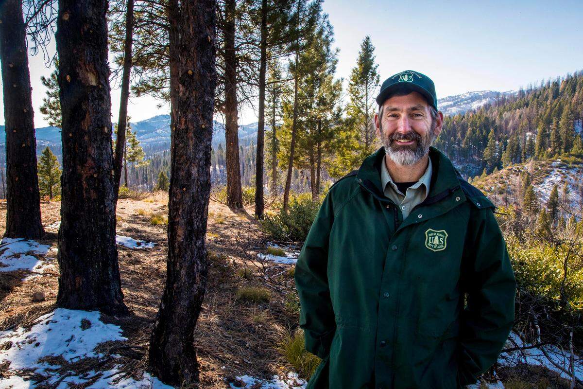 John Wallace, 48, Boise, is a forester in the U.S. Forest Service in the Idaho City Ranger District.