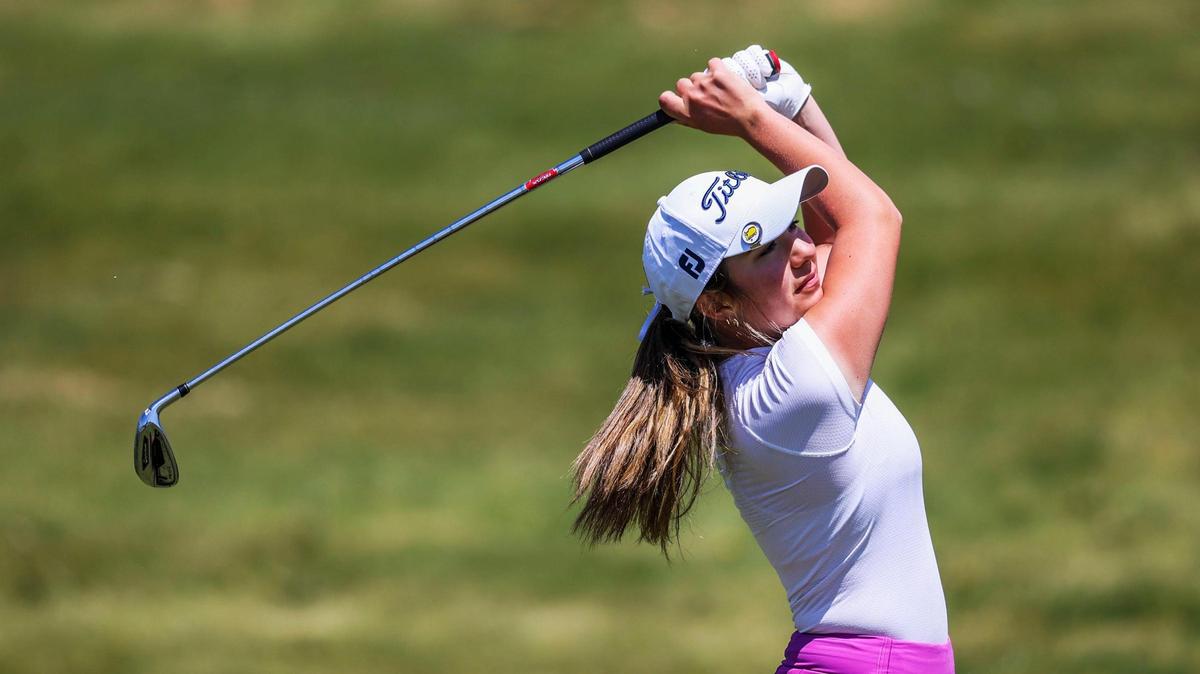 Rocky Mountain’s Lauren Parish set a 5A state tournament record with a two-day score of 136 to win the individual title and lead the Grizzlies to a repeat team championship at RedHawk Golf Course in Nampa on Tuesday.