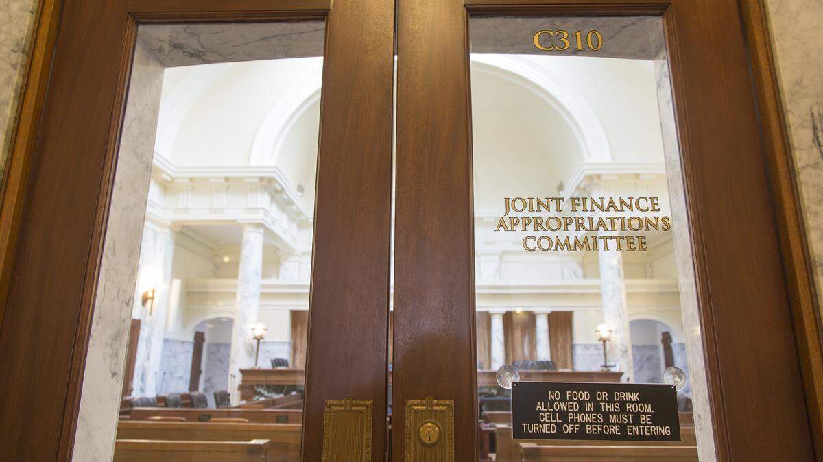 Joint Finance Appropriations Committee chambers at the Idaho State Capitol in Boise. Tuesday November, 07, 2017.