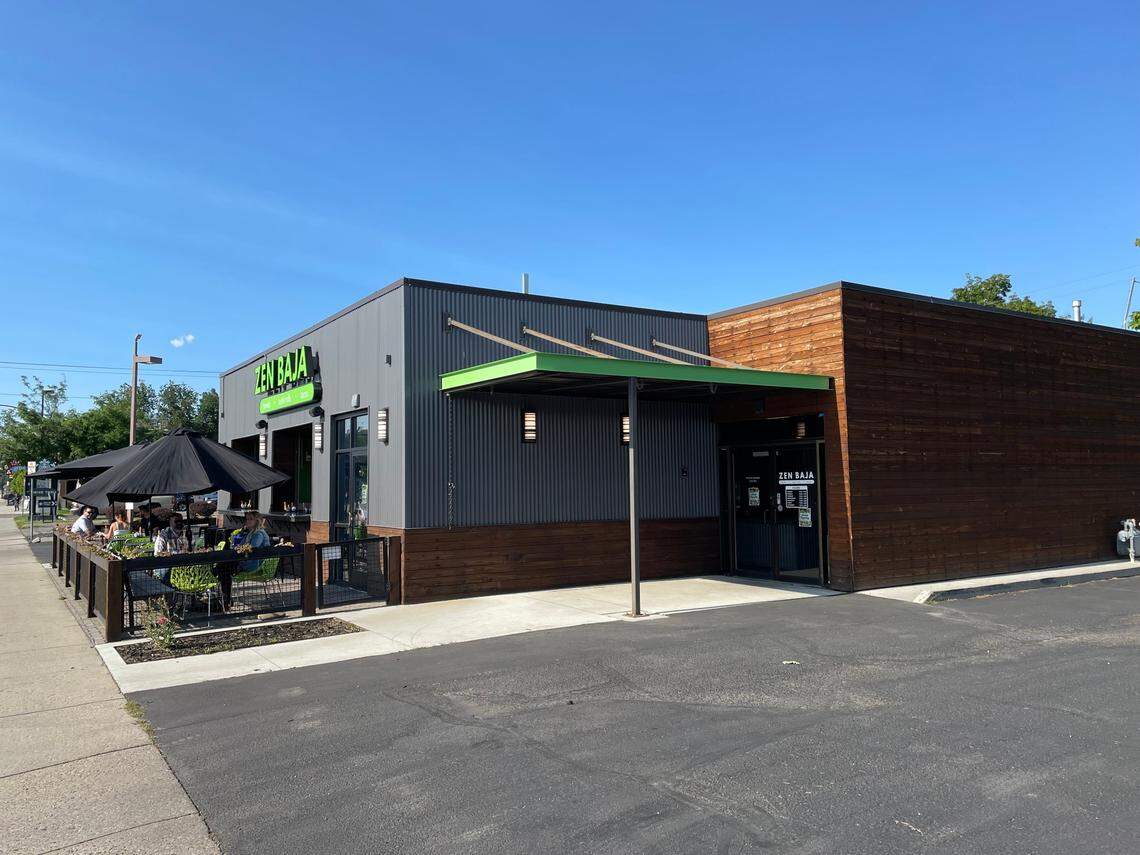 Zen Baja opened at the start of last summer in the former Naked Fins restaurant space.