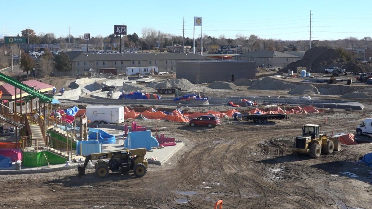Construction is underway at Roaring Springs Waterpark in Meridian. The work is the first phase of a five-phase expansion over the next decade that would nearly double the space in the park, a spokesperson told Idaho News 6.