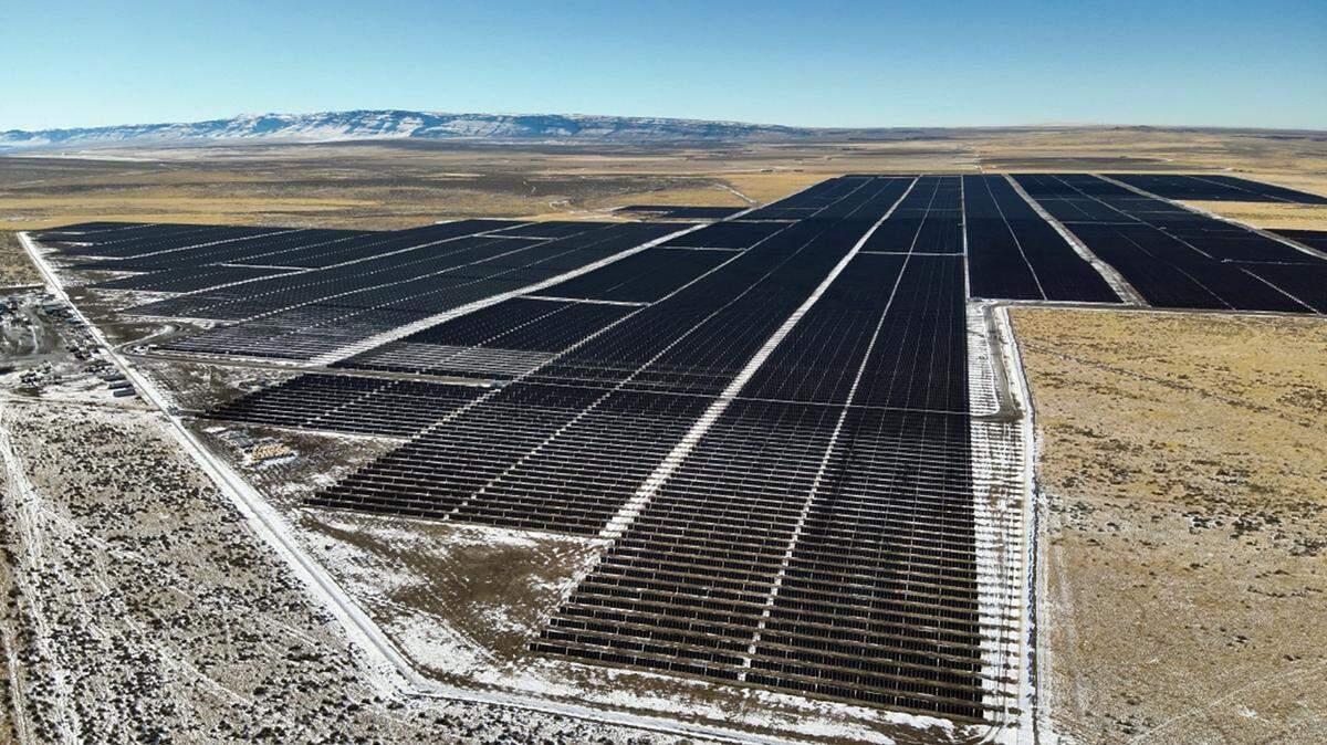 A 950-acre solar farm in Twin Falls County expanded the state’s solar capacity by 20%, to close to 740 megawatts.