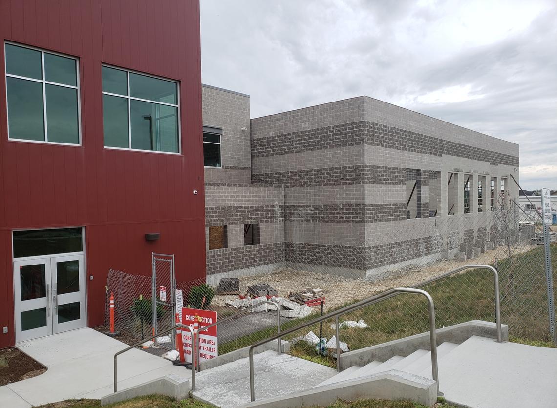 The aquatics center will be located on the back side of the South Meridian YMCA, next to Hillsdale Park.