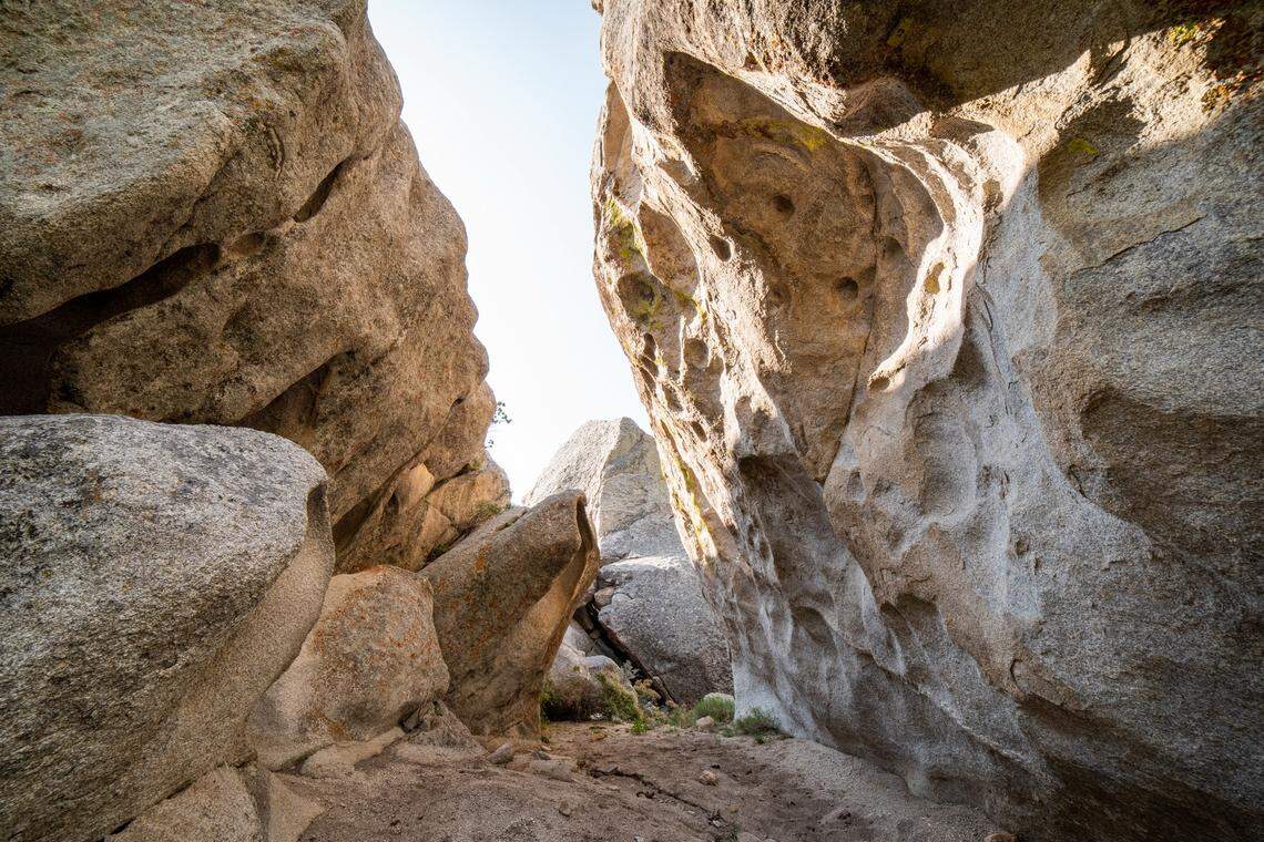 The National Park Service has acquired approximately 105 acres of land adjacent to the boundary of City of Rocks National Reserve known as the Graham Creek Canyon property. It features impressive granite outcrops, such as Train Rock, beautiful aspen groves, portions of Graham Creek, and overwintering locations for moose.