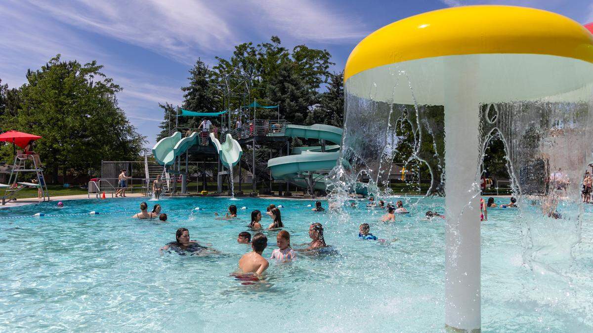 People enjoy the water on opening day at Ivywild Pool in Boise, Wednesday, May 28, 2025. 