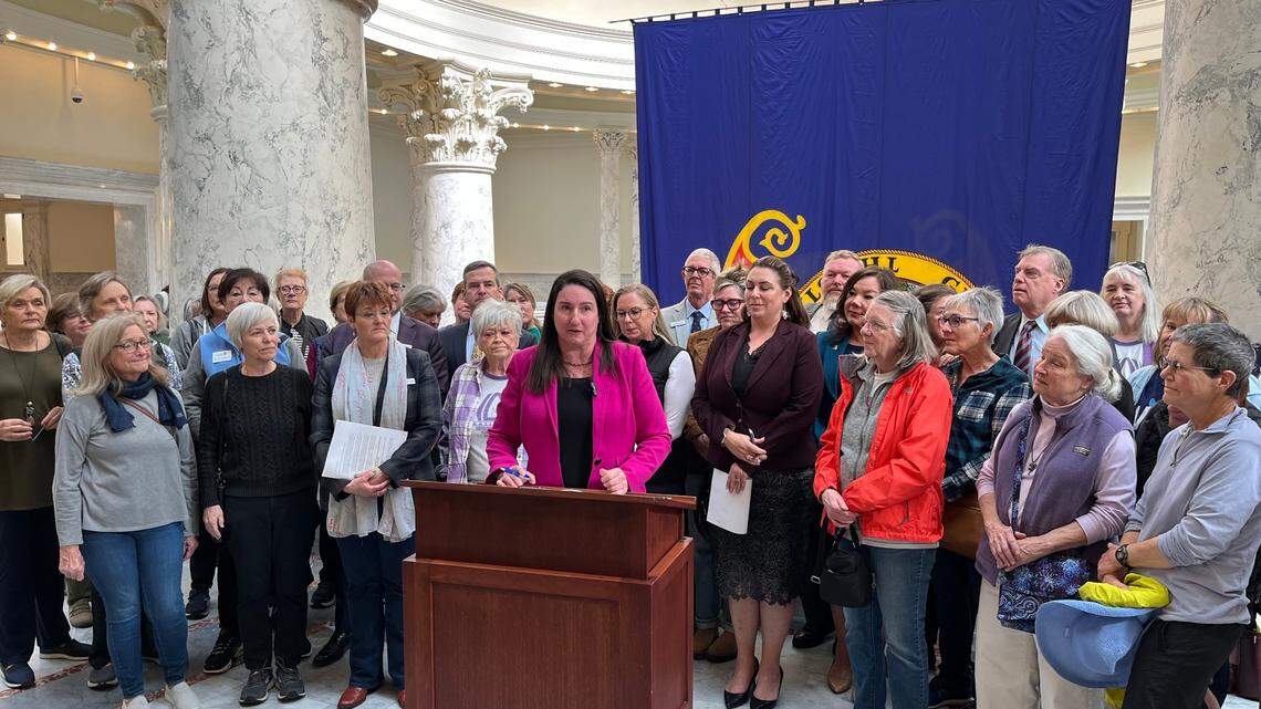 House Minority Leader Ilana Rubel, D-Boise, said Friday she was frustrated because Republican lawmakers have not entertained bills amending Idaho’s abortion laws to add a health exception or to protect in vitro fertilization.