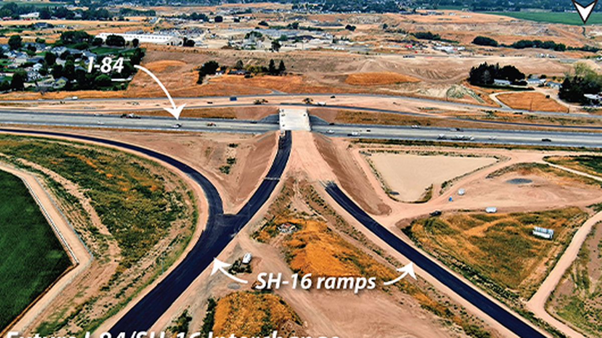Parts of I-84 will be closed overnight this week for work on the Idaho Highway 16 project.