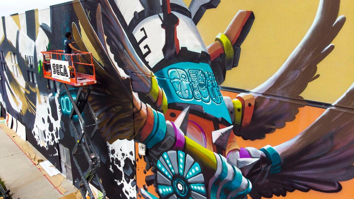 Have you seen this new Idaho mural? It uses Mexican folklore to share a message of resilience
