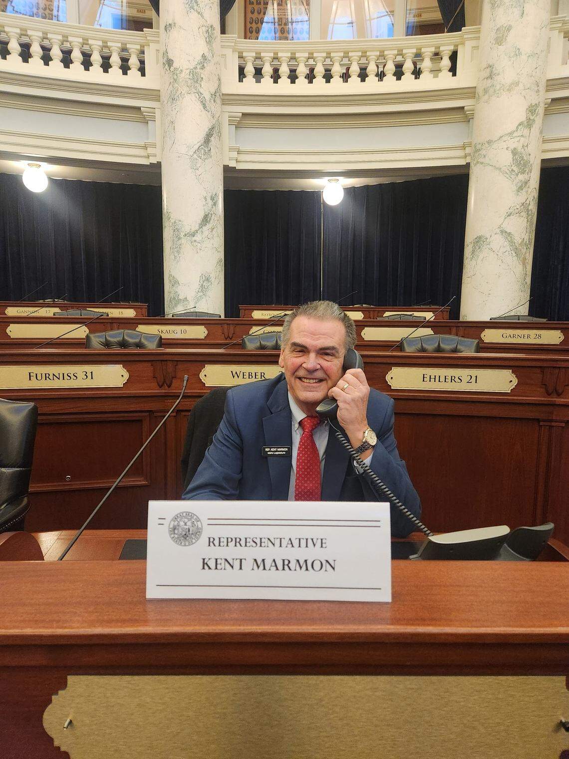 Rep. Kent Marmon, R-Caldwell, just served his first term with the Idaho Legislature.