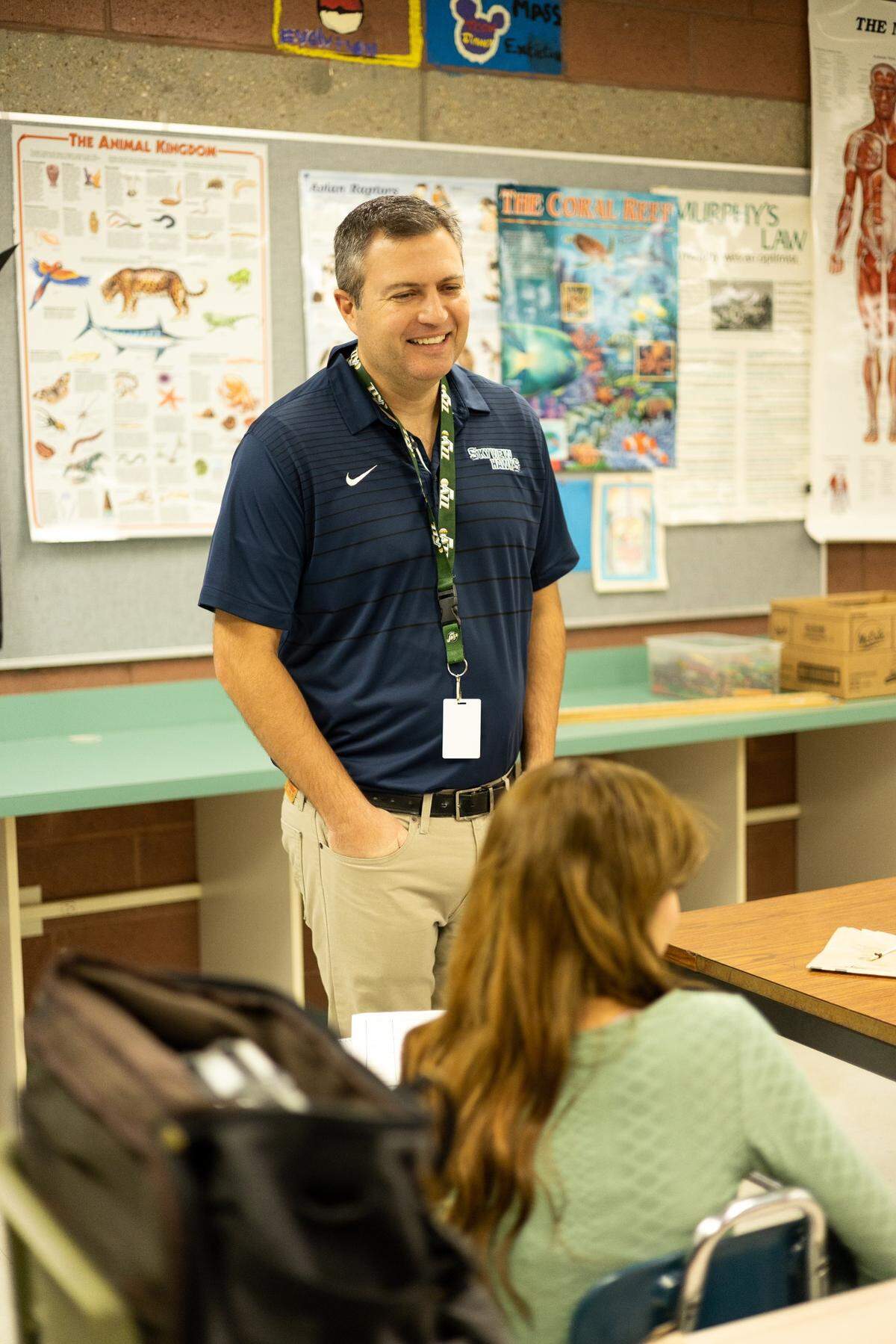 Skyview hired longtime offensive coordinator David Robinson as its next football coach.