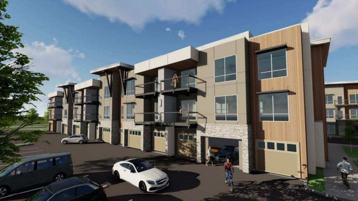 A rendering of the flats proposed at the 10 at Meridian project.