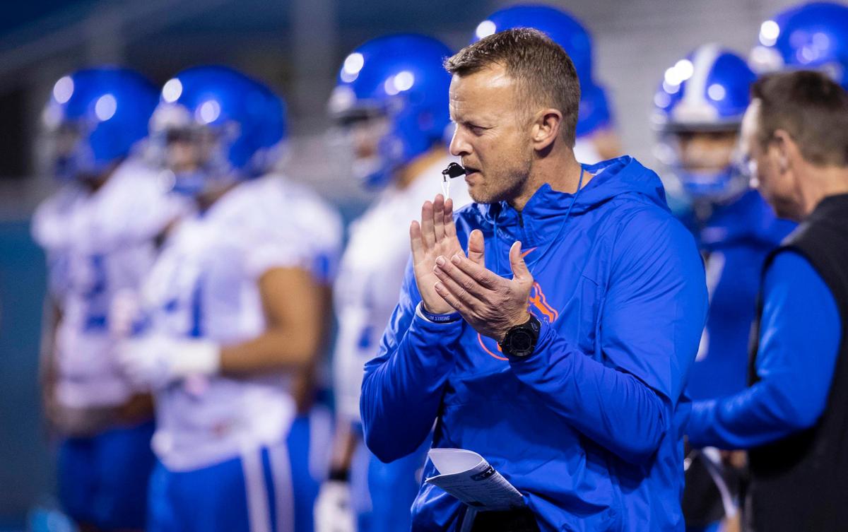 Former Boise State head football coach Bryan Harsin was hired as Cal’s offensive coordinator this past offseason.