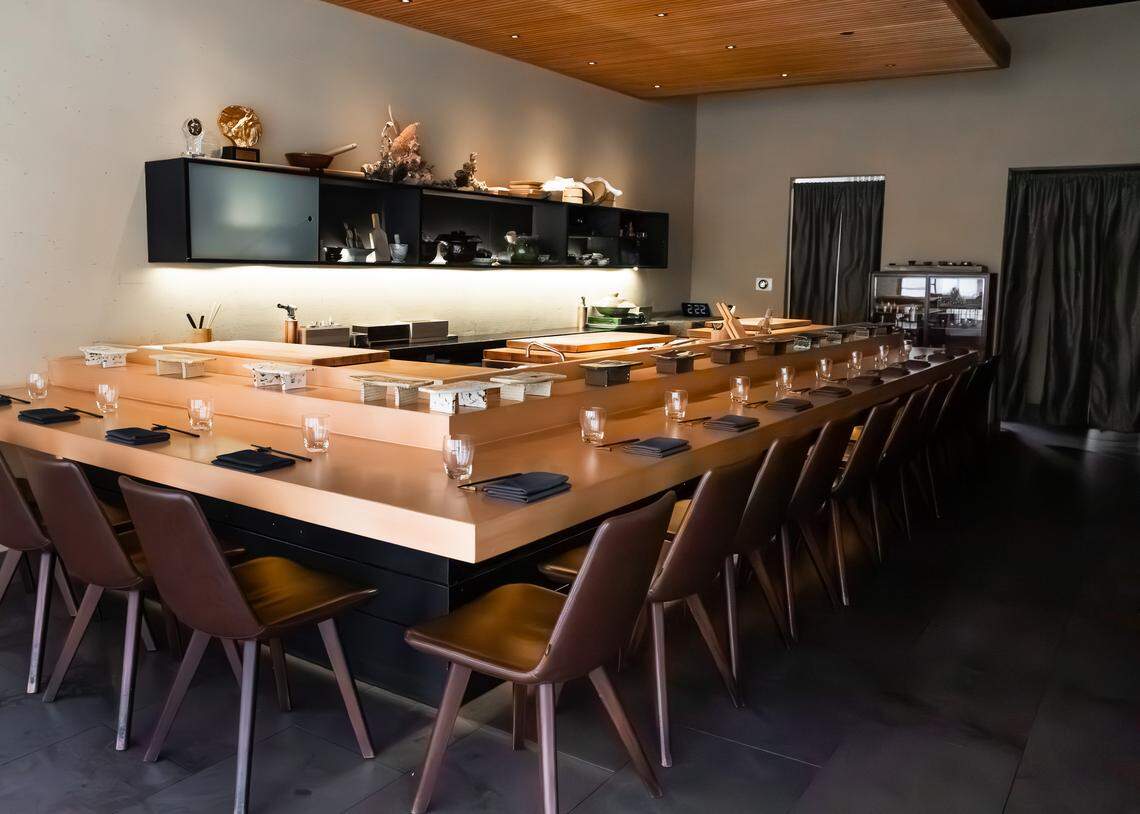 Feng’s Omakase sushi restaurant opened in San Francisco in the summer of 2015.