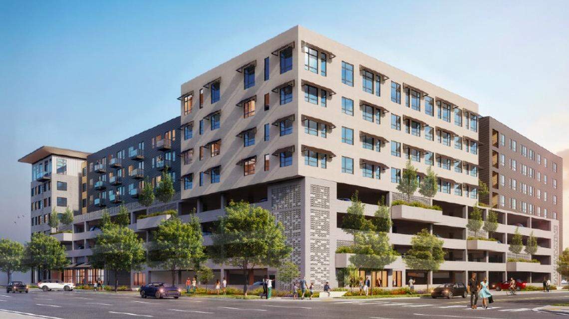 “Jules On 3rd Apartments is ... a product of the public and private sectors aligning to create much-needed solutions, short and long term, for downtown Boise,” said Kevin McGraw, president of River Caddis Development. The developers are eligible for up to $1.2 million in reimbursement from Boise’s urban renewal agency for public improvements on 2nd, 3rd, and Myrtle streets and a portion of Broad Street.