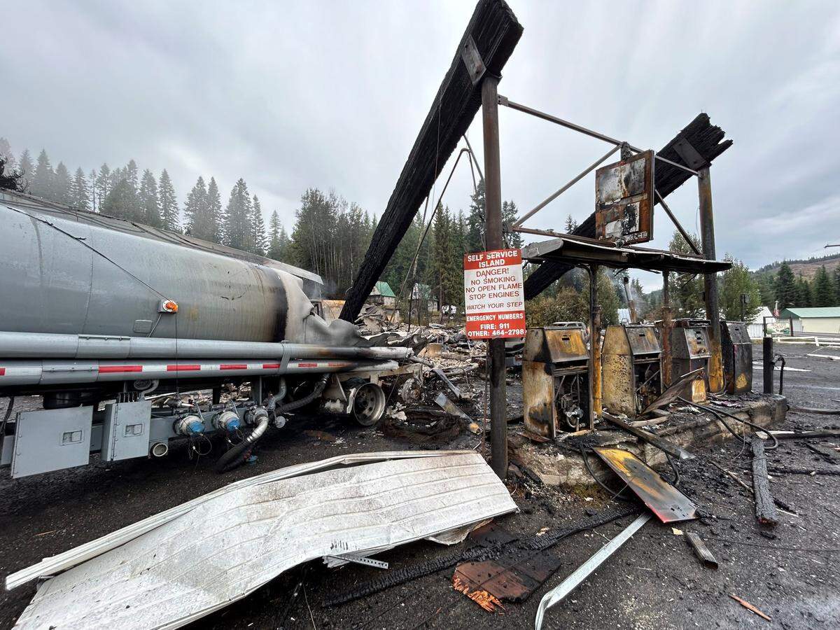 Two are dead and two injured after a gas station fire and explosion in Cardiff.