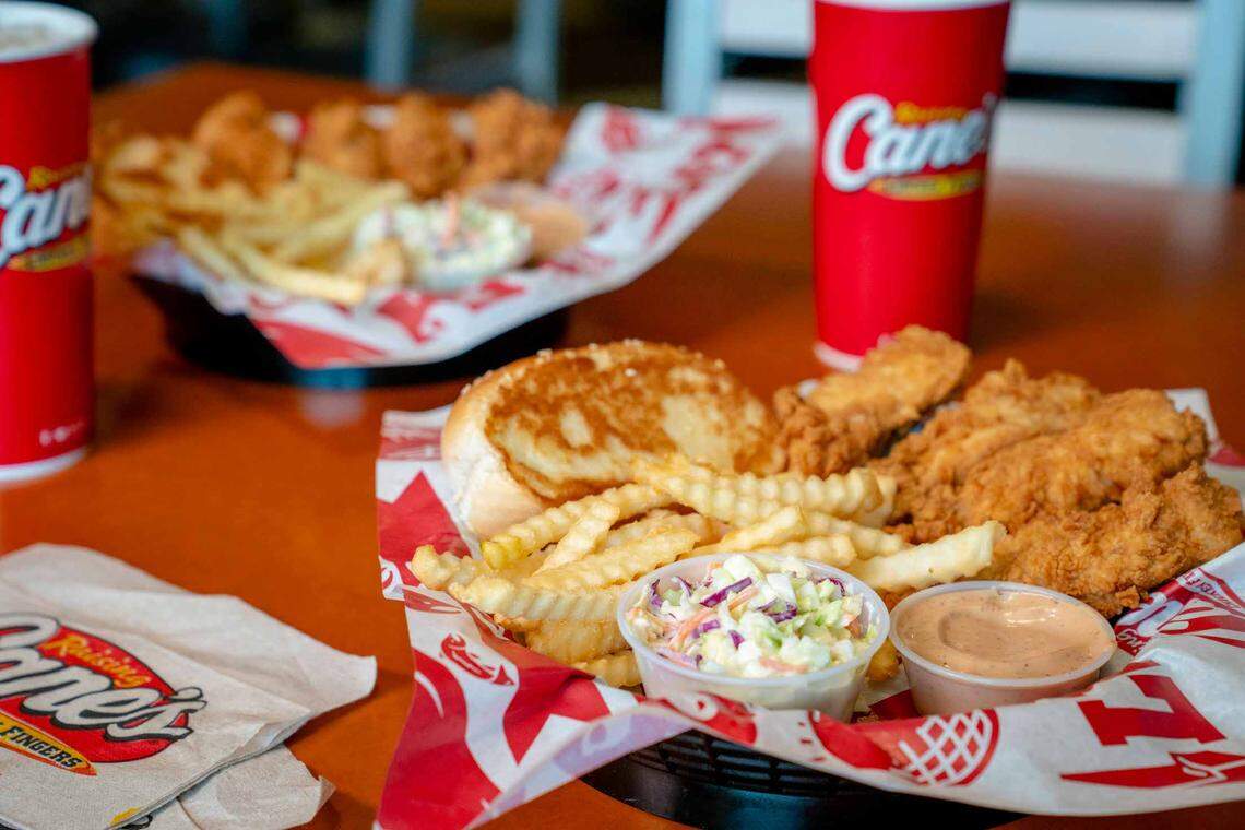Raising Cane’s is known for its “craveable chicken finger meals.”