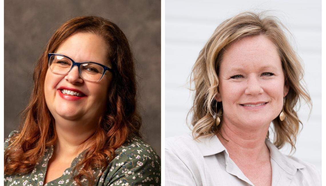 Incumbent Joy Thomas, left, and Hillary Lowe are running in Zone 1.
